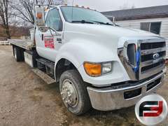 2008 FORD F-650 SINGLE AXLE ROLLBACK TRUCK VIN: 3FRNX65C68V666020