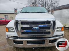 2008 FORD F-650 SINGLE AXLE ROLLBACK TRUCK VIN: 3FRNX65C68V666020