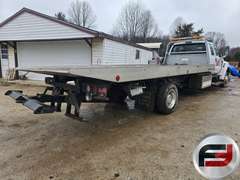 2008 FORD F-650 SINGLE AXLE ROLLBACK TRUCK VIN: 3FRNX65C68V666020