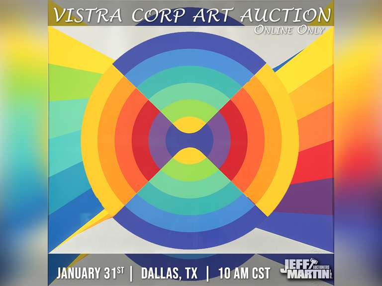 ONLINE ONLY VISTRA CORP ART AUCTION- BIDDING BEGINS CLOSING JANUARY 13TH @ 10 AM CST