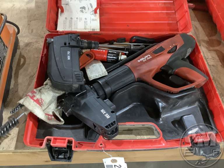 HILTI DX 460 POWDER ACTUATED TOOL Fahey Sales Auctioneers & Appraisers