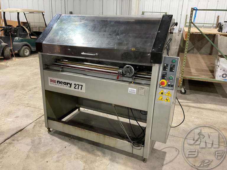 2007 NEARY 277 BEDKNIFE REEL GRINDER Fahey Sales Auctioneers & Appraisers