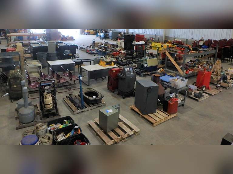 ONLINE ONLY OCTOBER 2022 TOOLS & BUSINESS EQUIPMENT - BIDDING BEGINS CLOSING OCTOBER 12TH @ 10 AM CDT