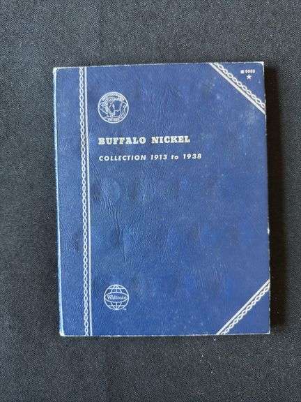 Indian Head "Buffalo" Nickel Collection Book with 16 Nickels