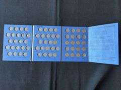 Indian Head "Buffalo" Nickel Collection Book with 16 Nickels