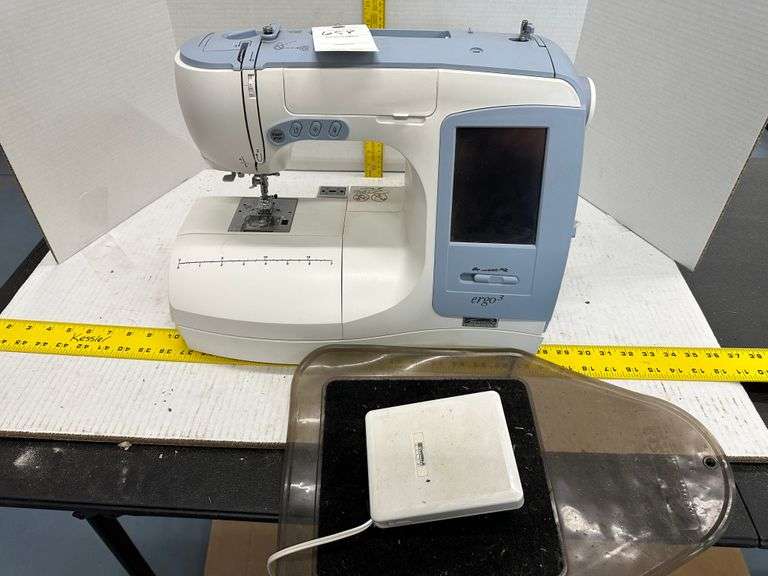 Kenmore Ergo 3 Embroidery machine Kessler Auction & Realty Co., INC.