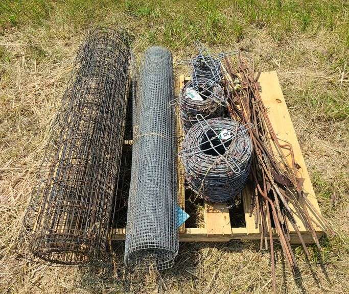 Pallet of Fencing Material Kramer Auction LLC