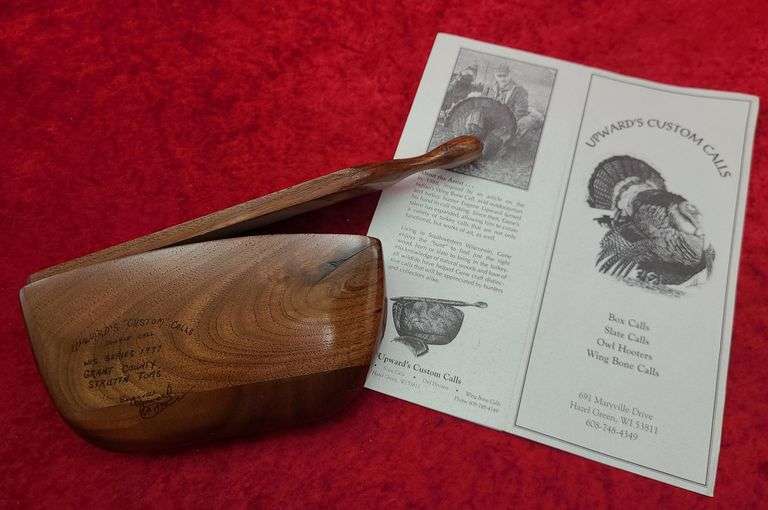 Gene Upward 1997 Custom Turkey Box Call Kramer Auction LLC