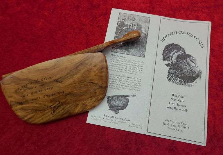 1998 Gene Upward Custom Turkey Box Call Kramer Auction LLC