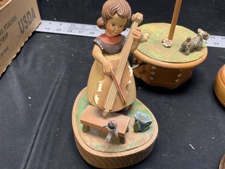 Anri music boxes Legacy Auction Company