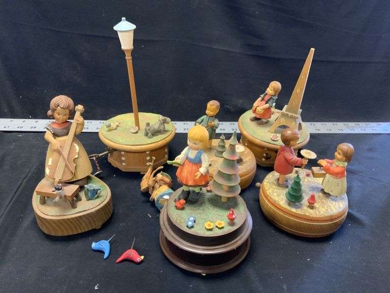 Anri music boxes Legacy Auction Company