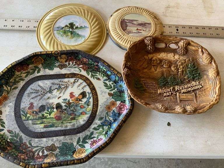 Stove pipe covers, trays Legacy Auction Company