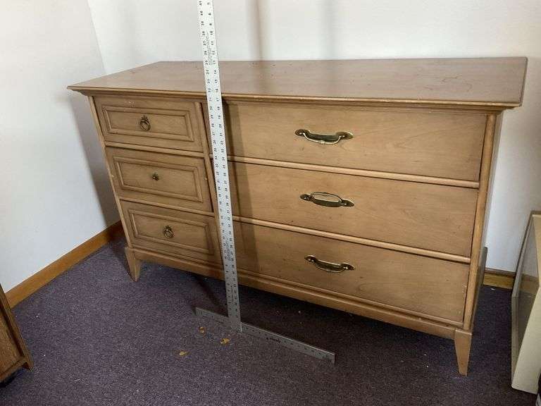 56 x 20 x 32” tall Broyhill dresser Legacy Auction Company