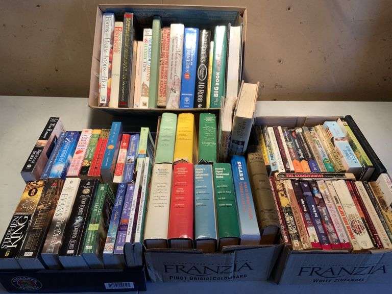 Paperbacks, books Legacy Auction Company