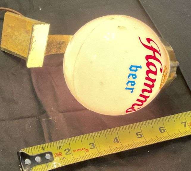 Hamm's beer cash register light Legacy Auction Company