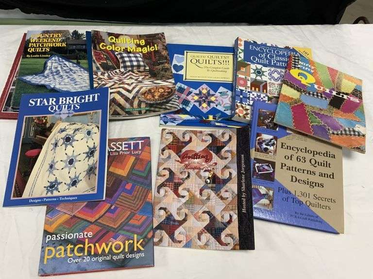 Quilting books Legacy Auction Company