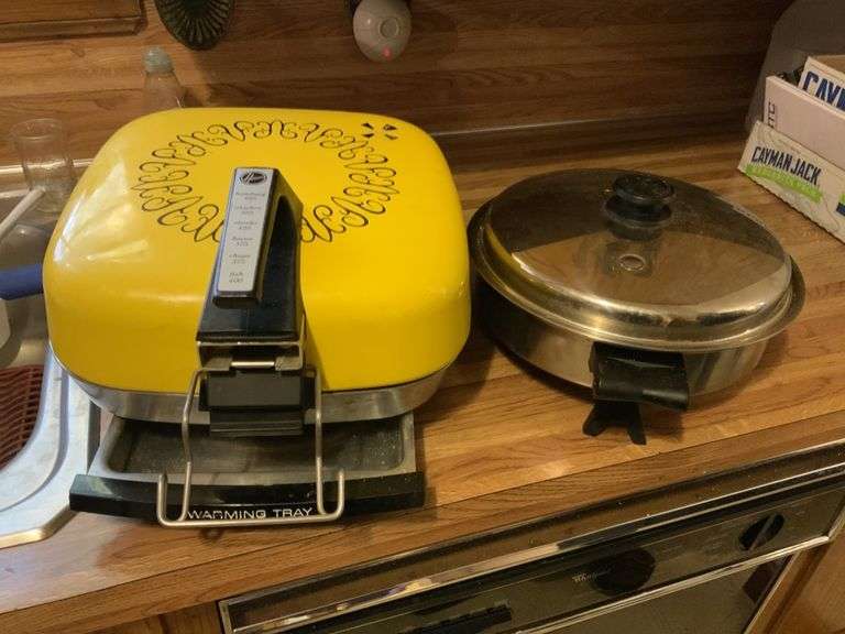 Electric skillet, saladmaster pan Legacy Auction Company