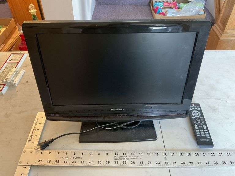 Approximately 18 inch Magnavox TV with DVD player Legacy Auction Company