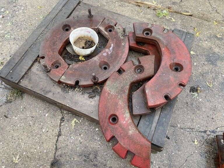 IH wheel weights Legacy Auction Company