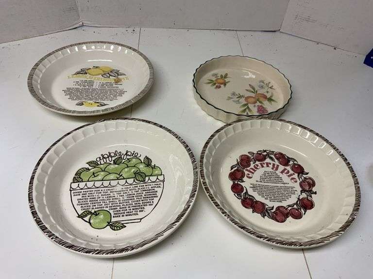 Pie plates Legacy Auction Company
