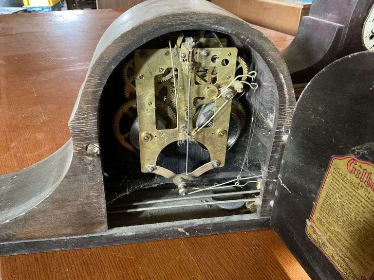 Vintage Gilbert mantle clock Legacy Auction Company