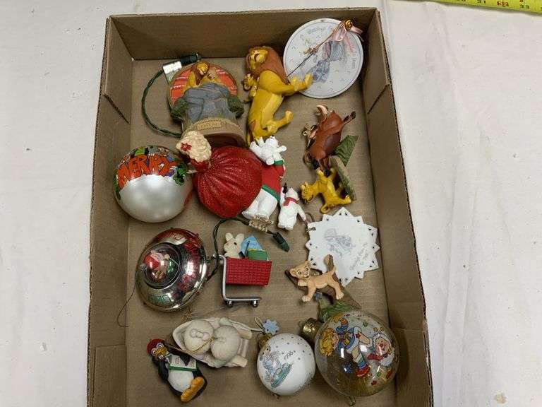 Hallmark and precious moments ornaments legacy auction company