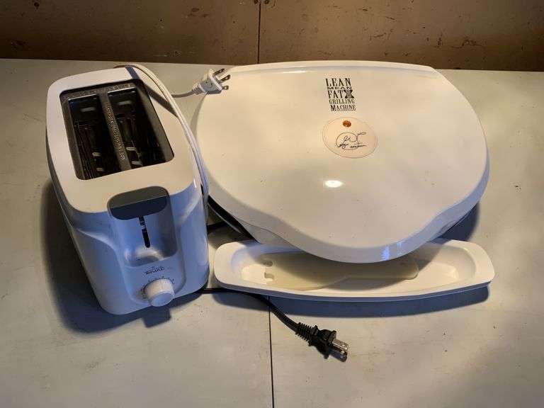 foreman and toaster Legacy Auction Company