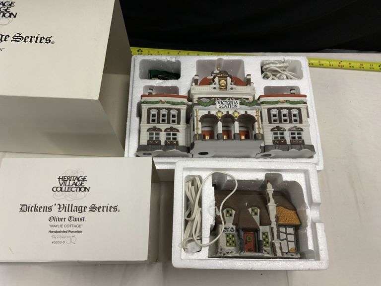 Dickens Village Series Maylie Cottage, Victoria Legacy Auction Company