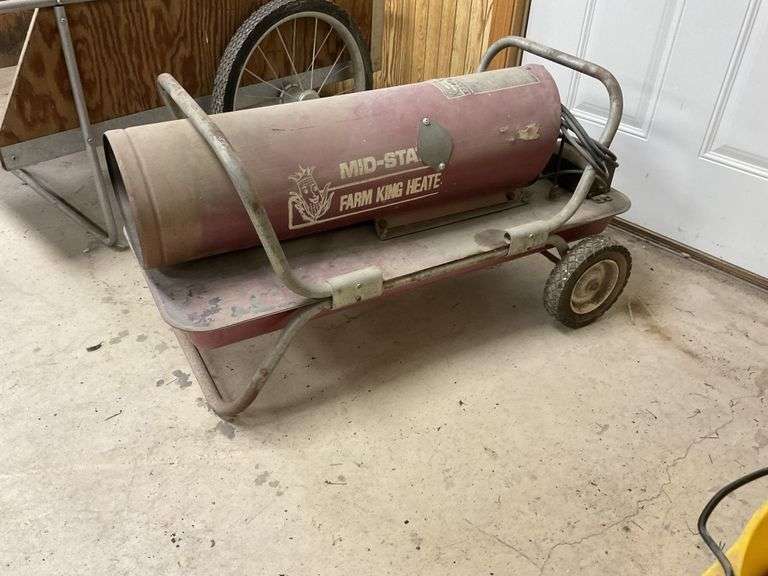 MidStates Farm King heater Legacy Auction Company