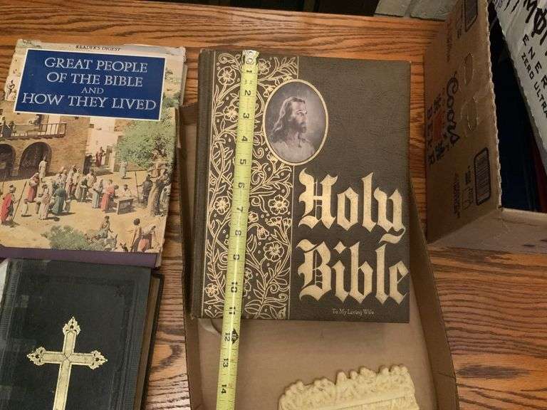 Holy Bible, religious items Legacy Auction Company