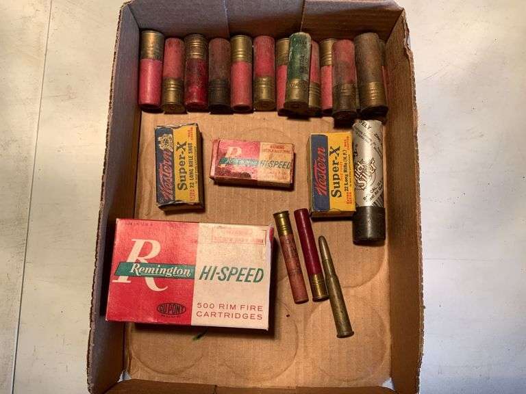 Shotgun shells, one full box, BBs Legacy Auction Company