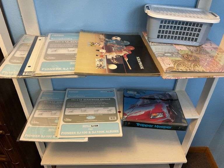 Scrapbook items etc. Legacy Auction Company