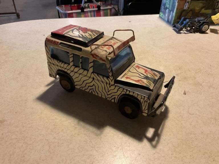 Vintage toy jeep Legacy Auction Company