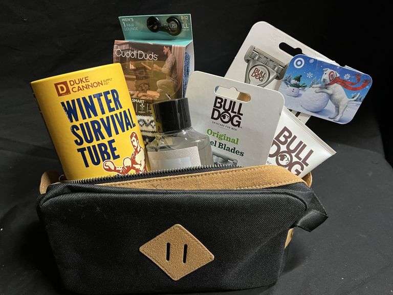 Men’s Shaving Kit and items plus 10 Target gift Legacy Auction Company