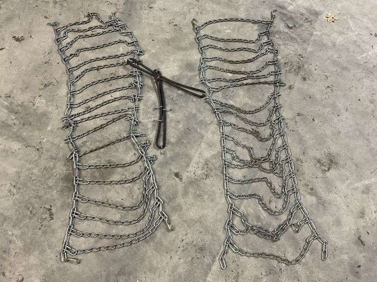 John Deere tire chains Legacy Auction Company