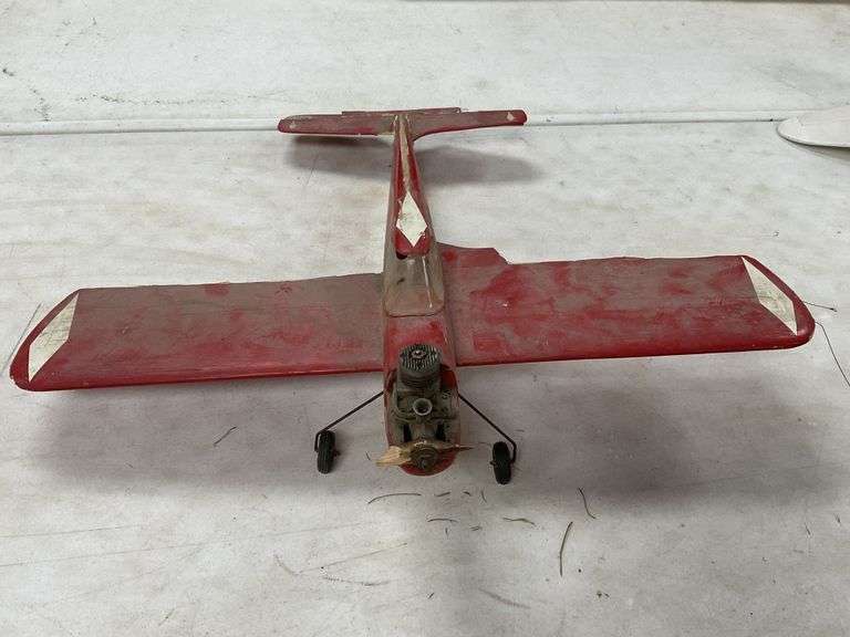 Airplane, missing propeller Legacy Auction Company