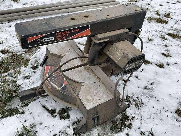 Sears craftsman miter saw Legacy Auction Company