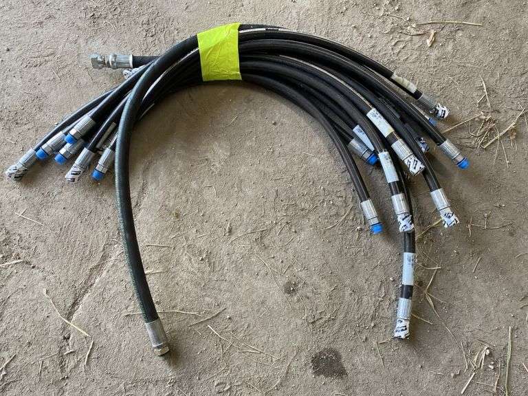 New half inch hydraulic hoses Legacy Auction Company