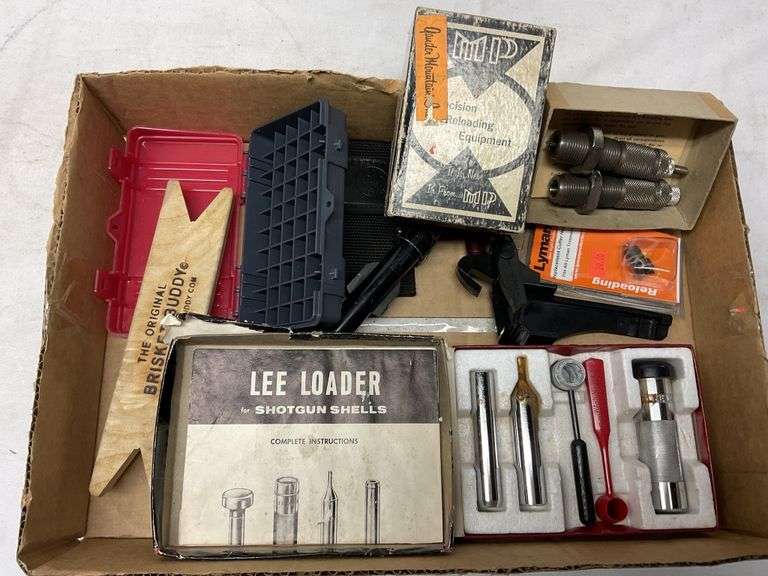 Shotgun reloading supplies Legacy Auction Company