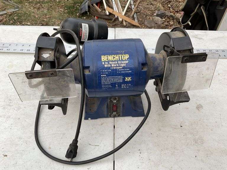 6 inch bench grinder Legacy Auction Company
