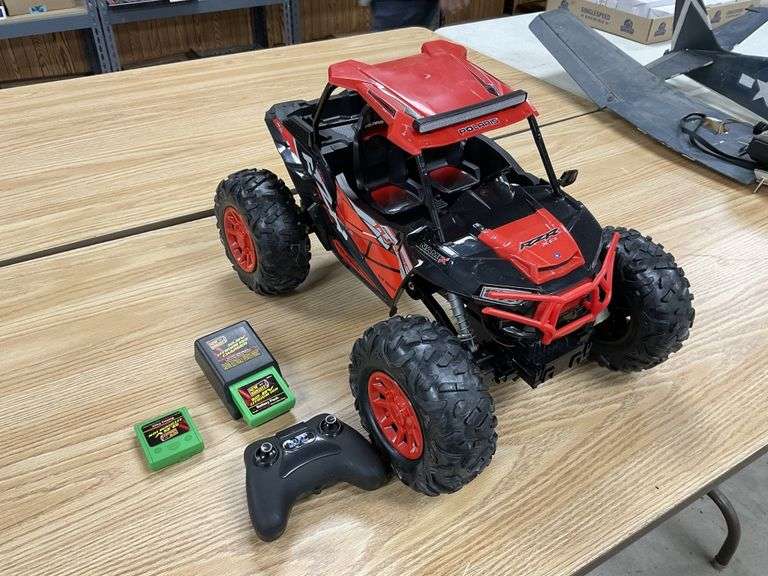 Remote control Polaris 4 wheeler Legacy Auction Company