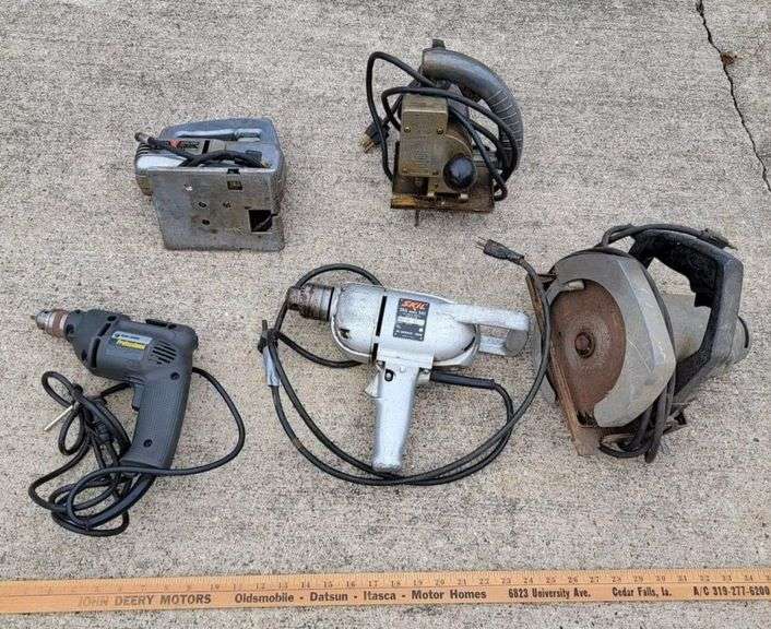 Vintage Power Tools (5 Total) Legacy Auction Company