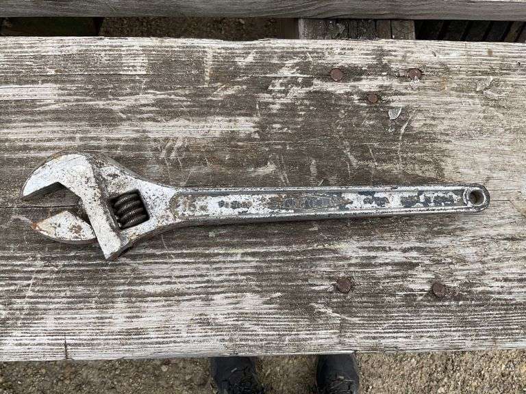 Diamond tool 15” adjustable wrench Legacy Auction Company