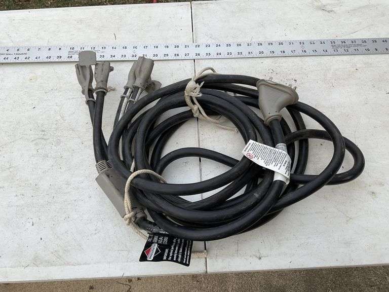 Generator adapter cord set Legacy Auction Company