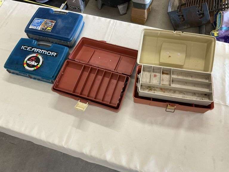 tackle boxes Legacy Auction Company