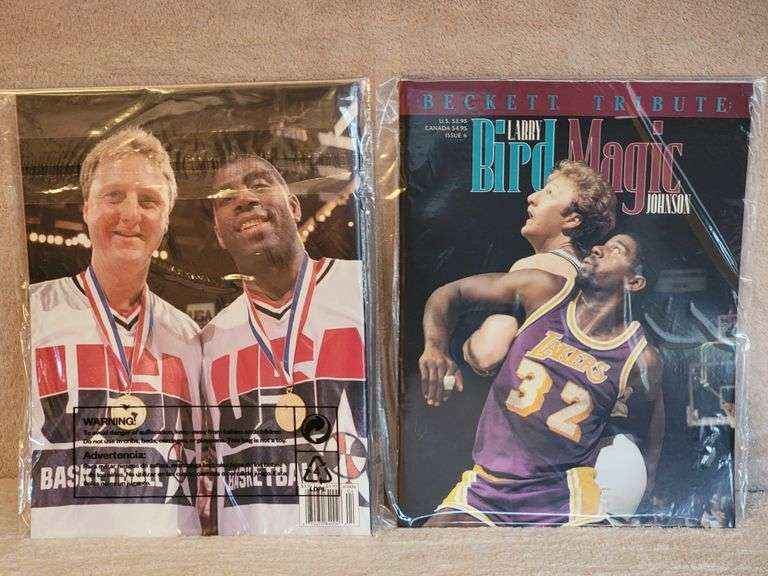 2 "Beckett Tribute" Magazines (1994 6) Featuring Legacy Auction Company