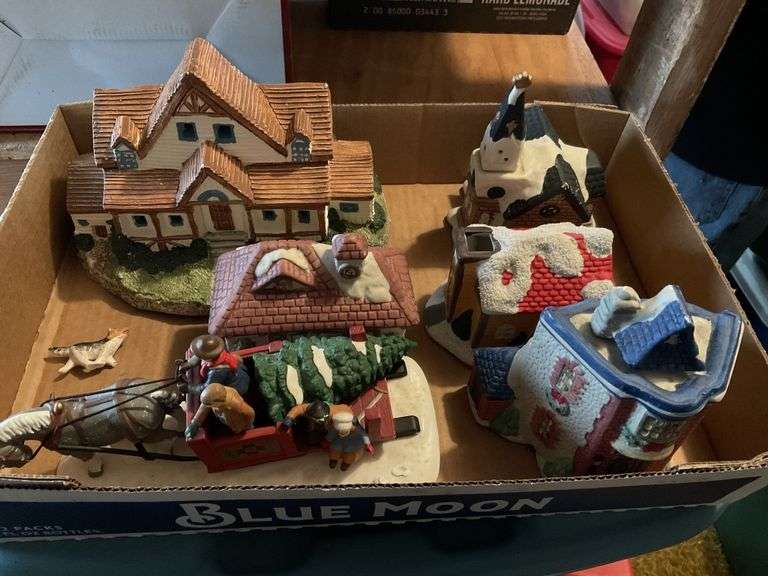 Christmas village pieces Legacy Auction Company