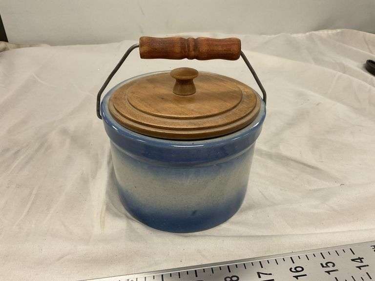 Butter crock Legacy Auction Company