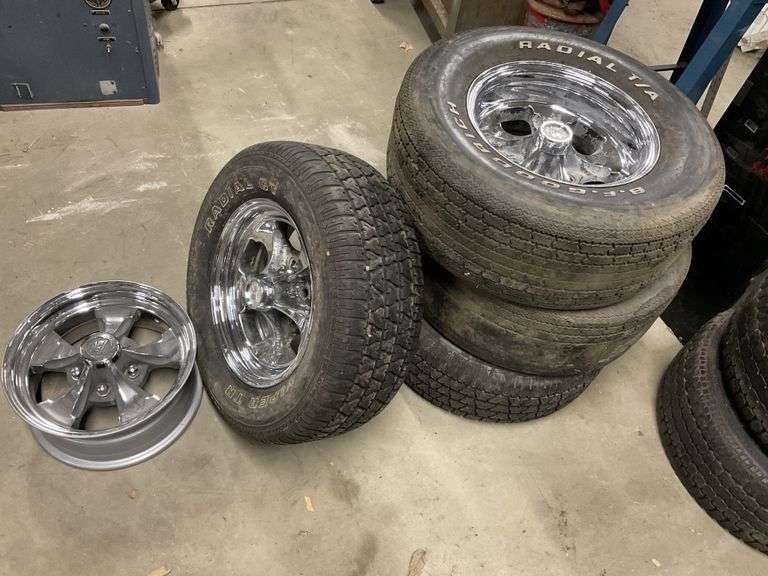 Keystone rims with assorted tires Legacy Auction Company