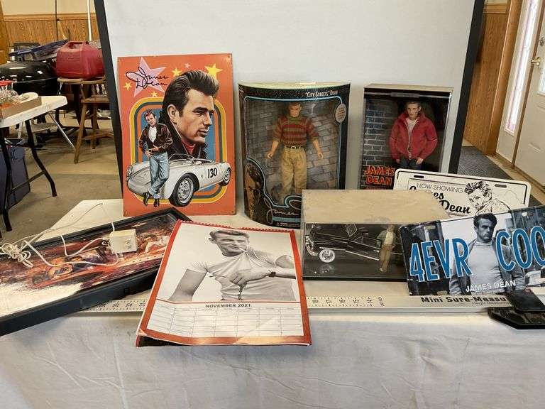 James Dean collectibles Legacy Auction Company